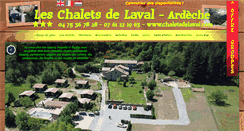 Desktop Screenshot of chaletsdelaval.com